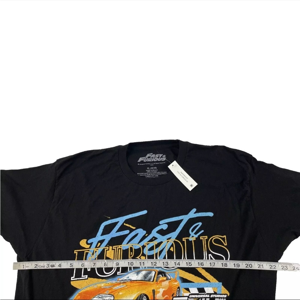 New Mens Fast & Furious Universal Studios Graphic T-Shirt Sz XL NWT Cotton - Picture 5 of 6